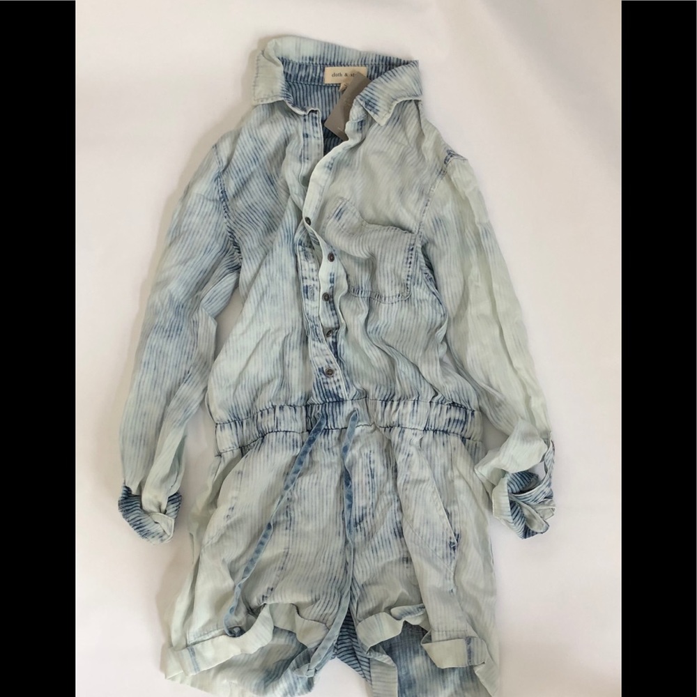 BRAND NEW Denim romper